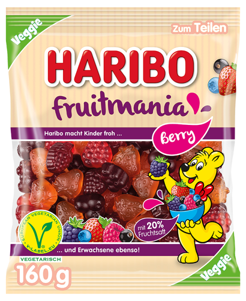 Fruitmania Berry 160g