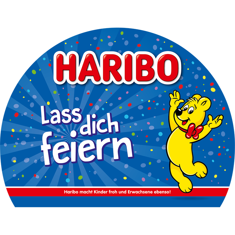 Gruss Etikett "Lass dich feiern" image number null