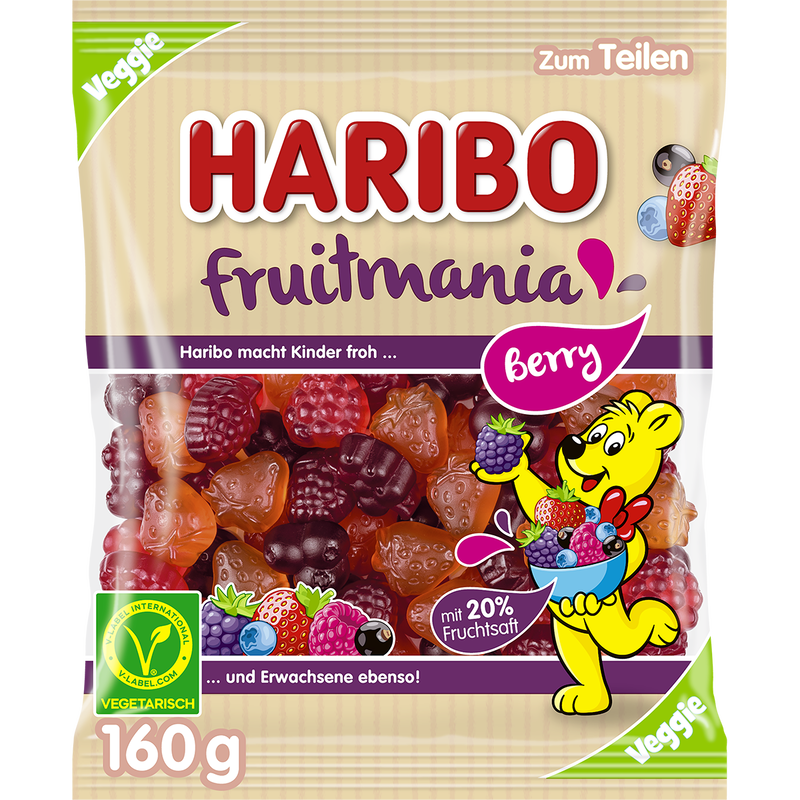 Fruitmania Berry 160g image number null