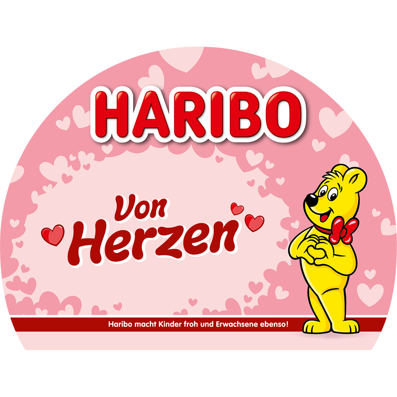 Gruss Etikett "Von Herzen" image number null