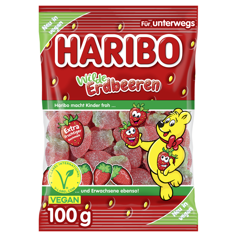 Wilde Erdbeeren Sauer 100g