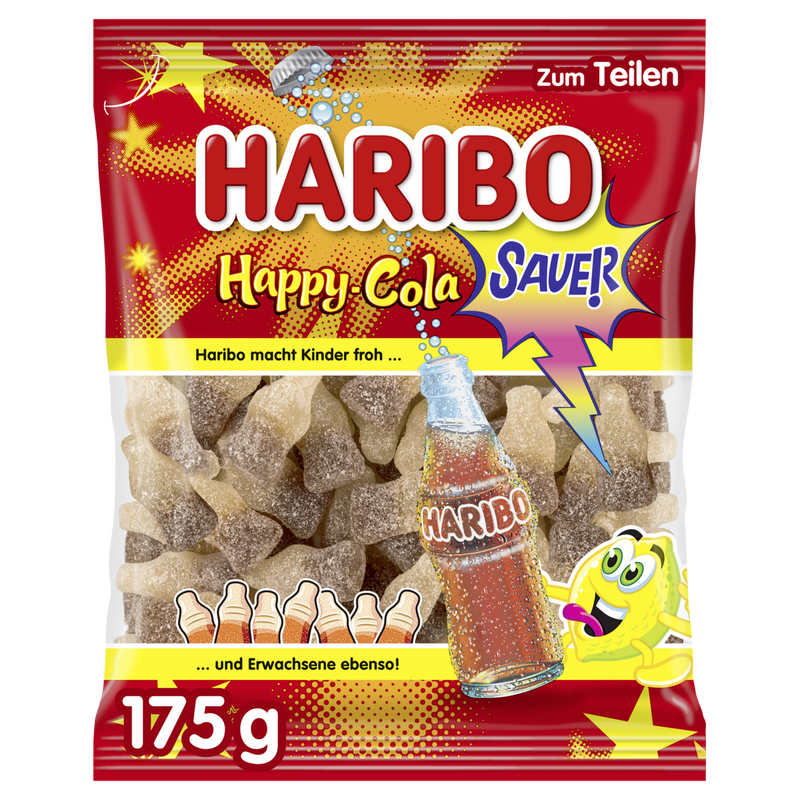 Happy-Cola Sauer 175g