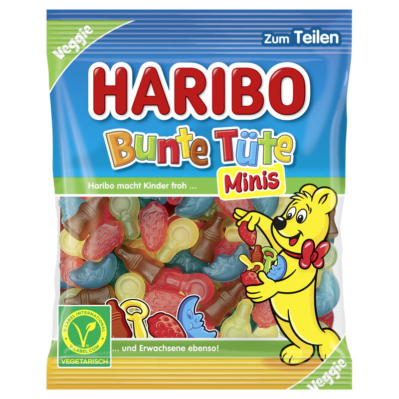 Bunte T&uuml;te Minis 160g image number null