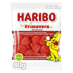 Primavera Strawberries Halal 80g