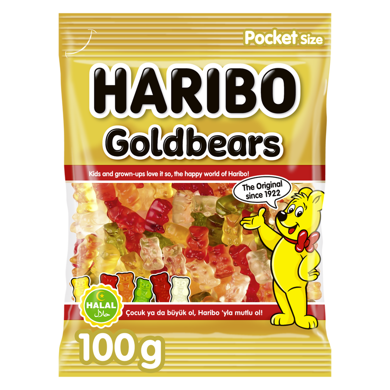 Goldb&auml;ren Halal 100g