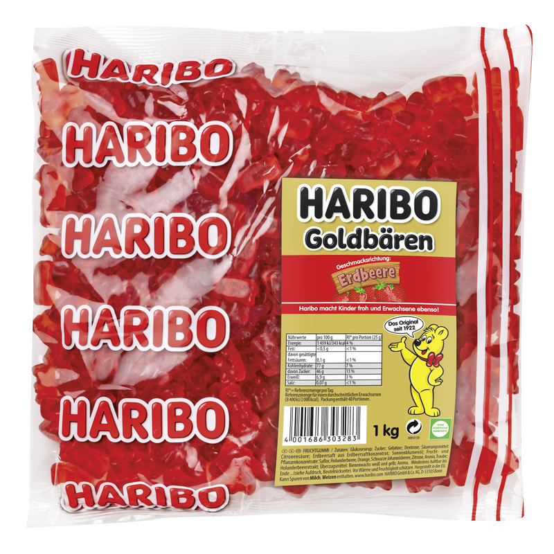 Goldb&auml;ren sortenrein Erdbeere 1kg image number null