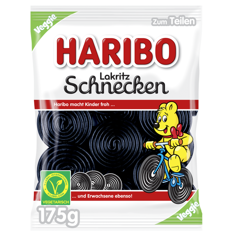 Lakritz Schnecken 175g image number null