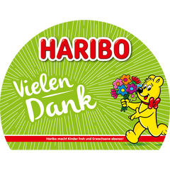 Gruss Etikett "Vielen Dank"