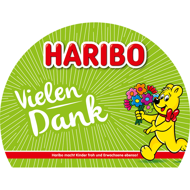 Gruss Etikett "Vielen Dank" image number null