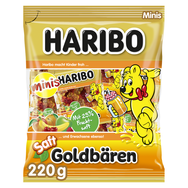 Saft Goldb&auml;ren Minis 220g