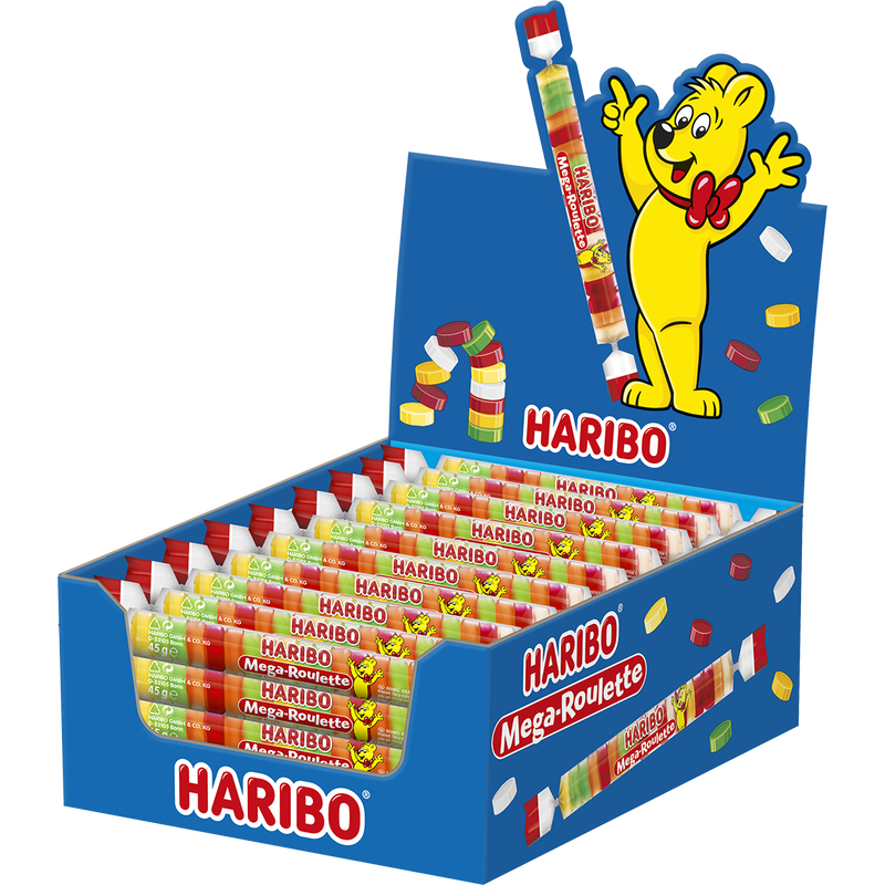 Mega Roulette Frucht 40x45g image number null
