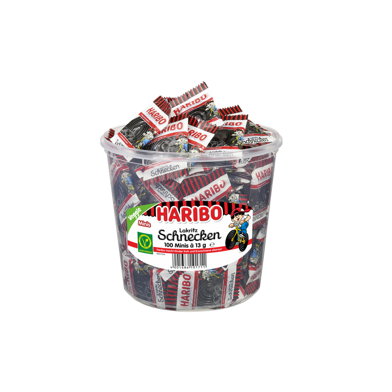 Lakritz Schnecken Minis 100x13g image number null