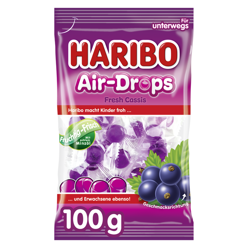 Air-Drops Fresh Cassis 100g