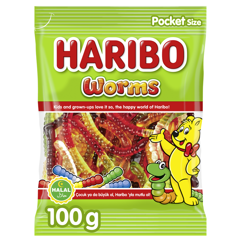 Worms Halal 100g