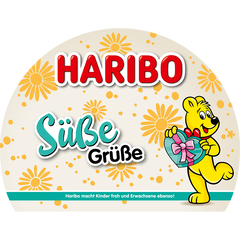 Gruss Etikett "S&uuml;&szlig;e Gr&uuml;&szlig;e"