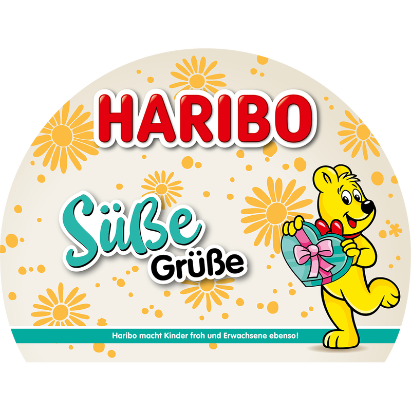 Gruss Etikett "S&uuml;&szlig;e Gr&uuml;&szlig;e" image number null