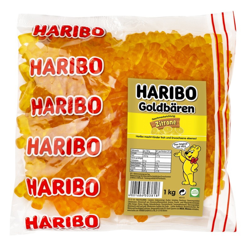 Goldb&auml;ren sortenrein Zitrone 1kg image number null