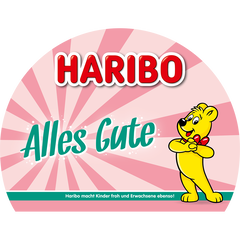 Gruss Etikett "Alles Gute"