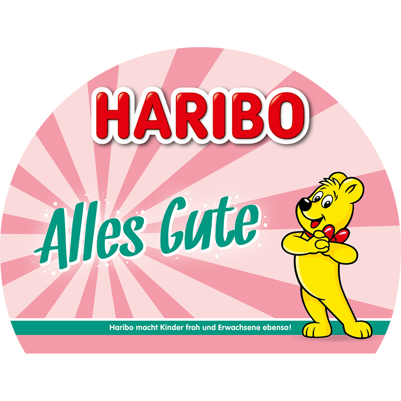 Gruss Etikett "Alles Gute" image number null