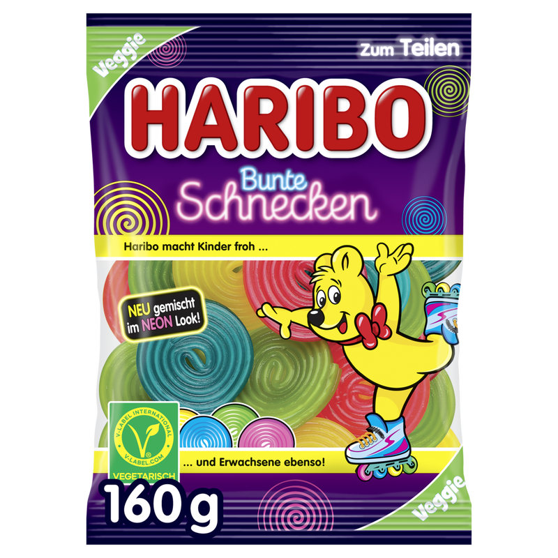 Bunte Schnecken 160g image number null