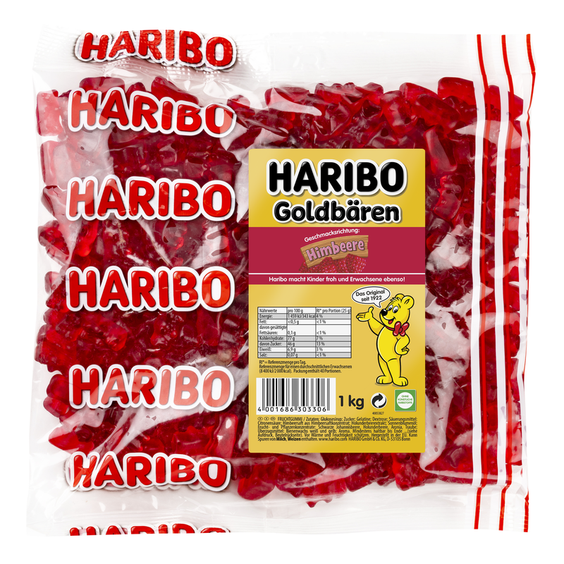 Goldb&auml;ren sortenrein Himbeere 1kg image number null