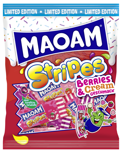 Stripes Berries & Cream
