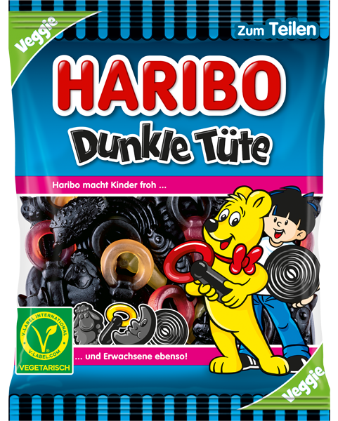 Dunkle Tüte