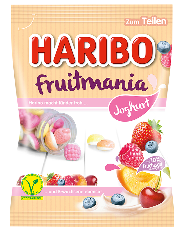 Fruitmania Joghurt Haribo Online Shop