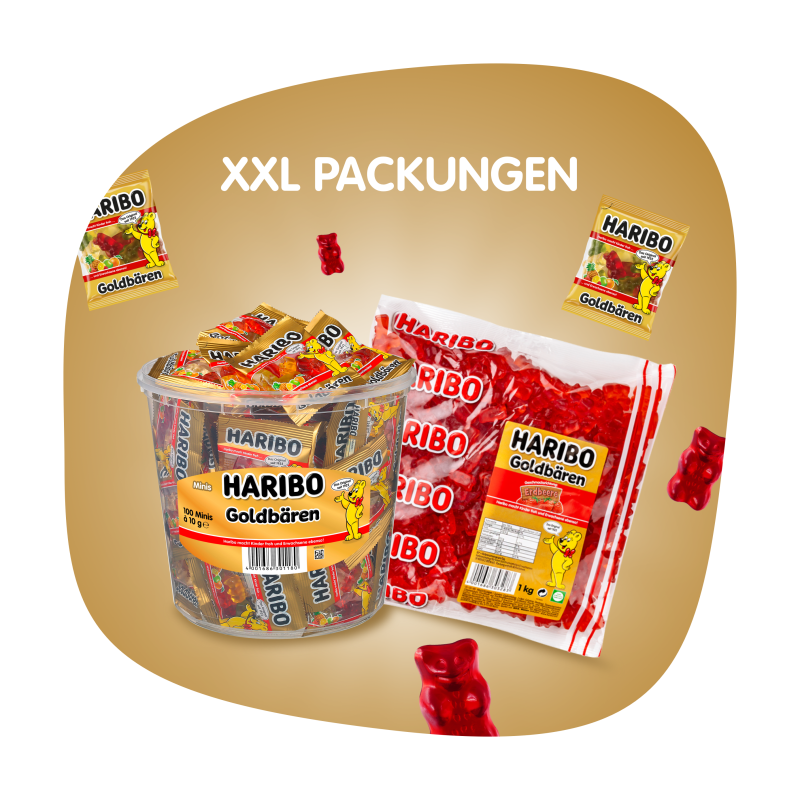 XXL-Packungen Goldbären, Goldbären Erdbeere