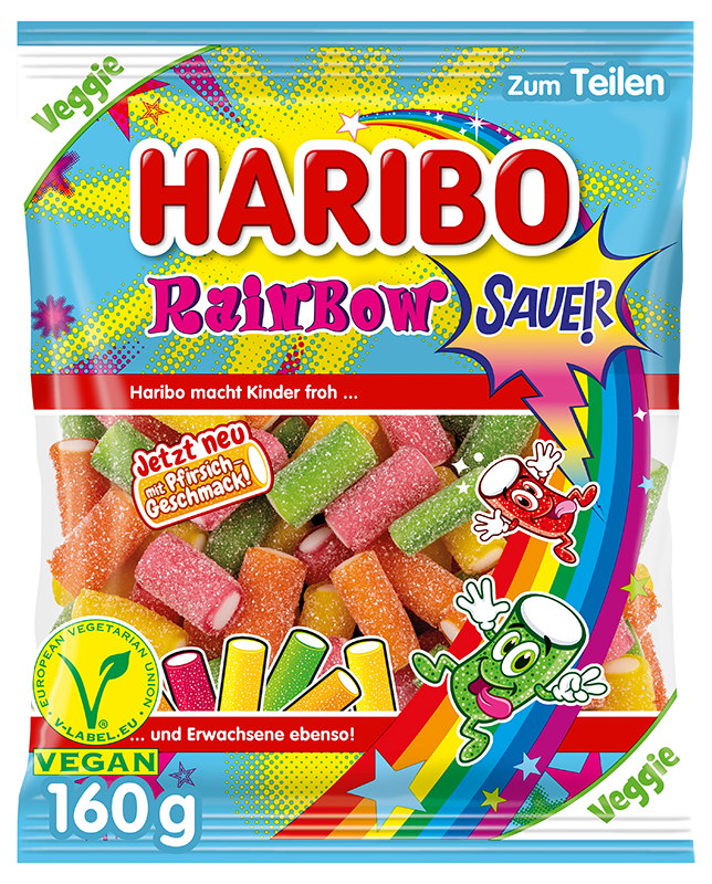 Haribo Pasta Frutta Fizz Bonbons 70 Gr