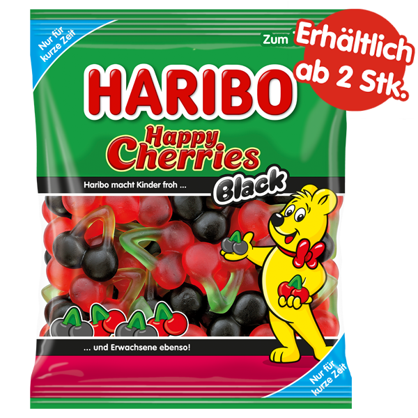 HAPPY CHERRIES Black