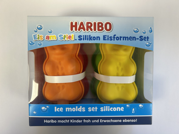 HARIBO Eisformen GOLDBÄREN, 4er Set Eis am Stiel