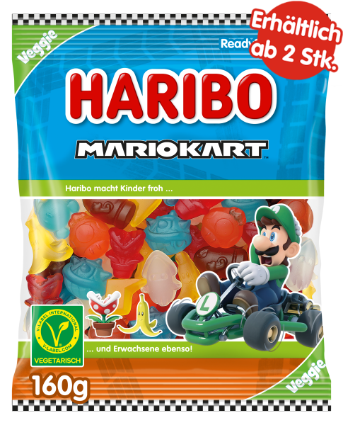 HARIBO Mario Kart Veggie Edition