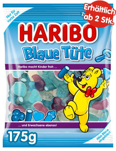 Blaue Tüte