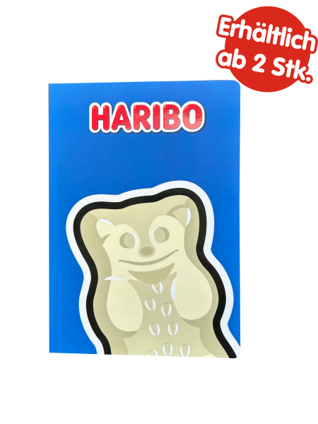 HARIBO Notizbuch GOLDBÄREN, A5