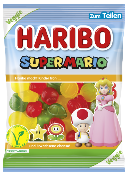 HARIBO Super Mario-Edition veggie