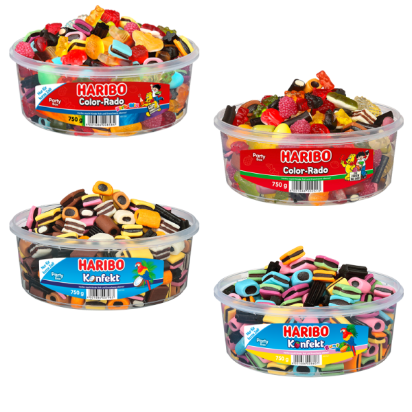 Bunt Bunter Lakritz Bundle - 750g Dosen